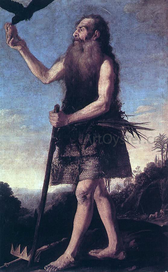 Francisco Collantes St Onuphrius - Hand Painted Oil Painting