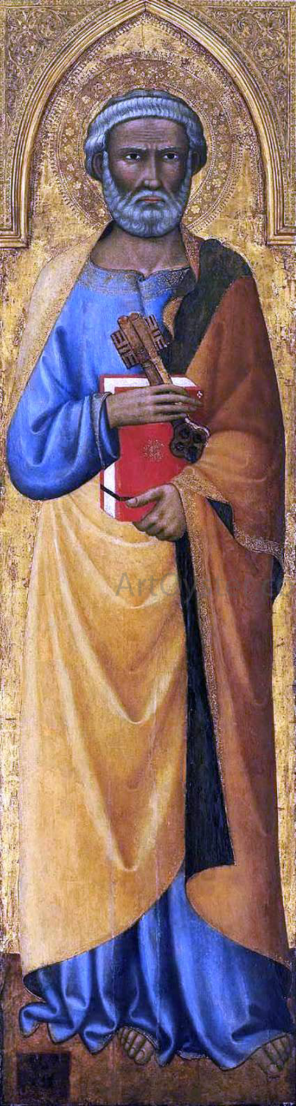 Andrea di Vanni D'Andrea St Peter - Hand Painted Oil Painting