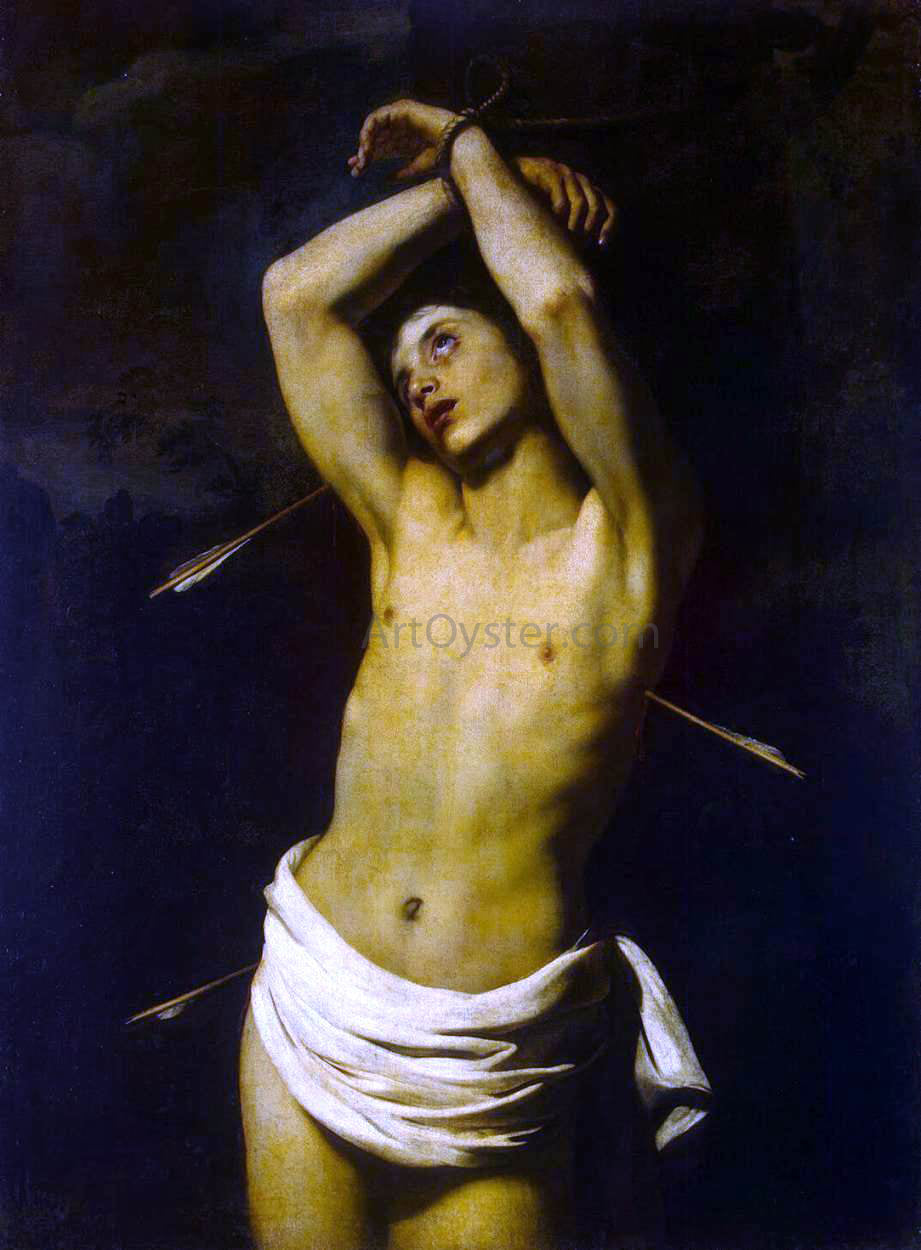 Nicolas Regnier St Sebastian - Hand Painted Oil Painting