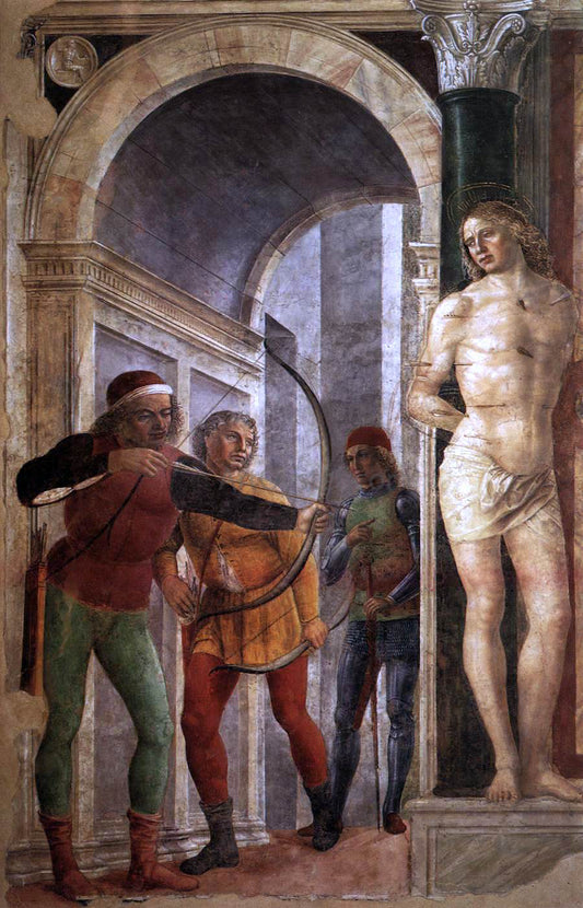  Vincenzo Foppa St Sebastian - Hand Painted Oil Painting