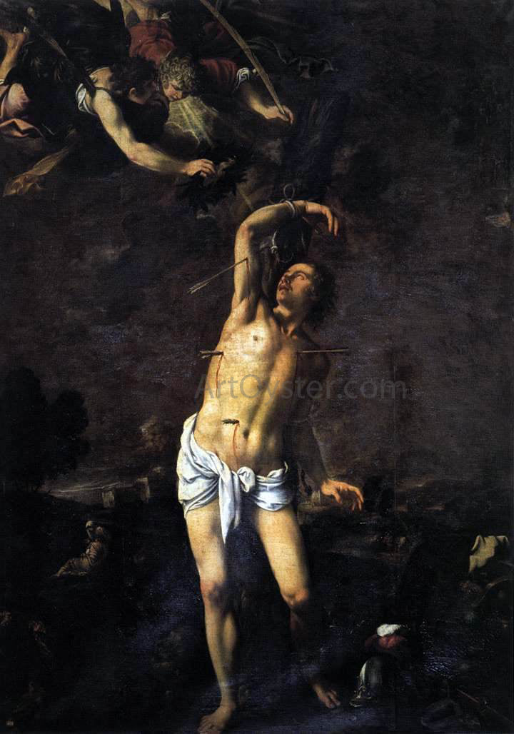 Pedro Orrente St Sebastian - Hand Painted Oil Painting