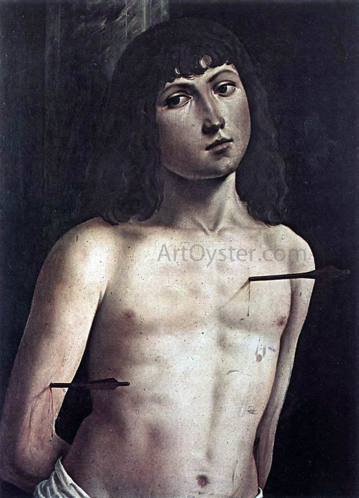 The Elder Lorenzo Costa St Sebastian - Hand Painted Oil Painting