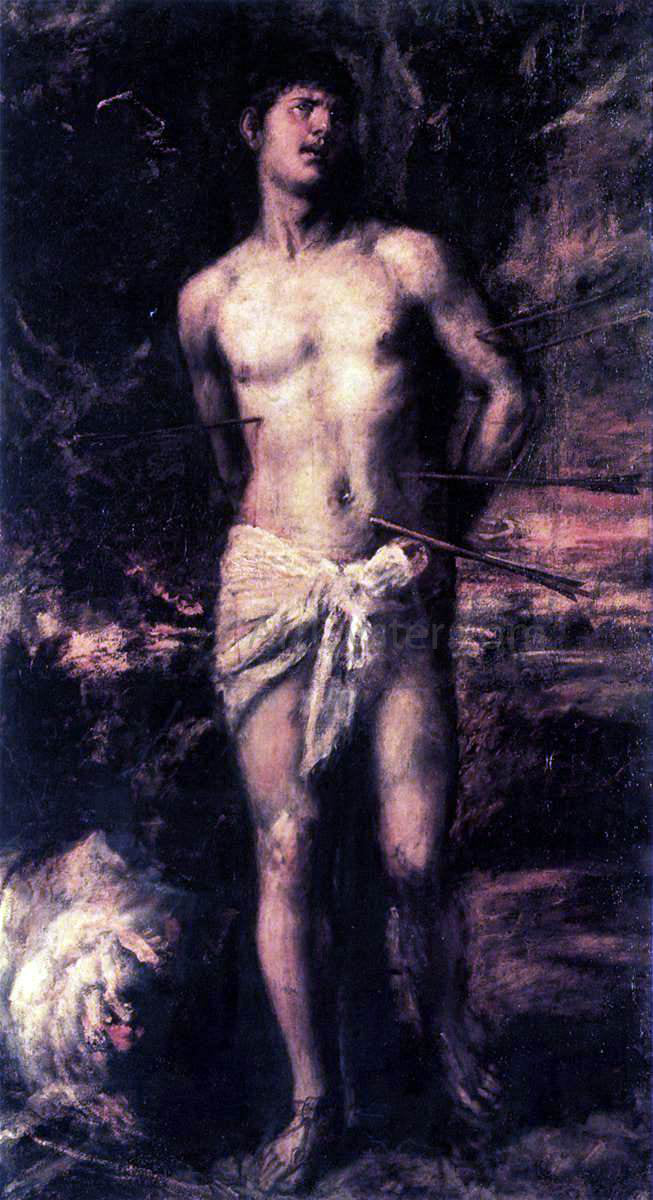 Titian St Sebastian - Hand Painted Oil Painting