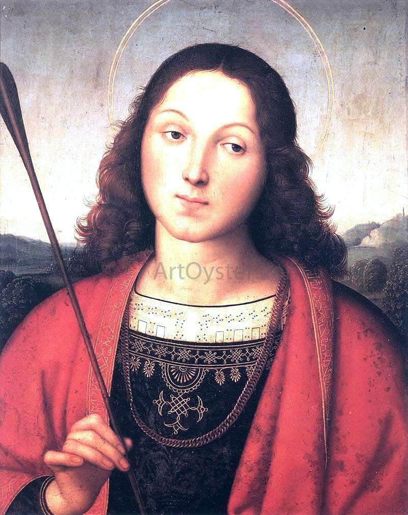 Raphael St Sebastian - Hand Painted Oil Painting