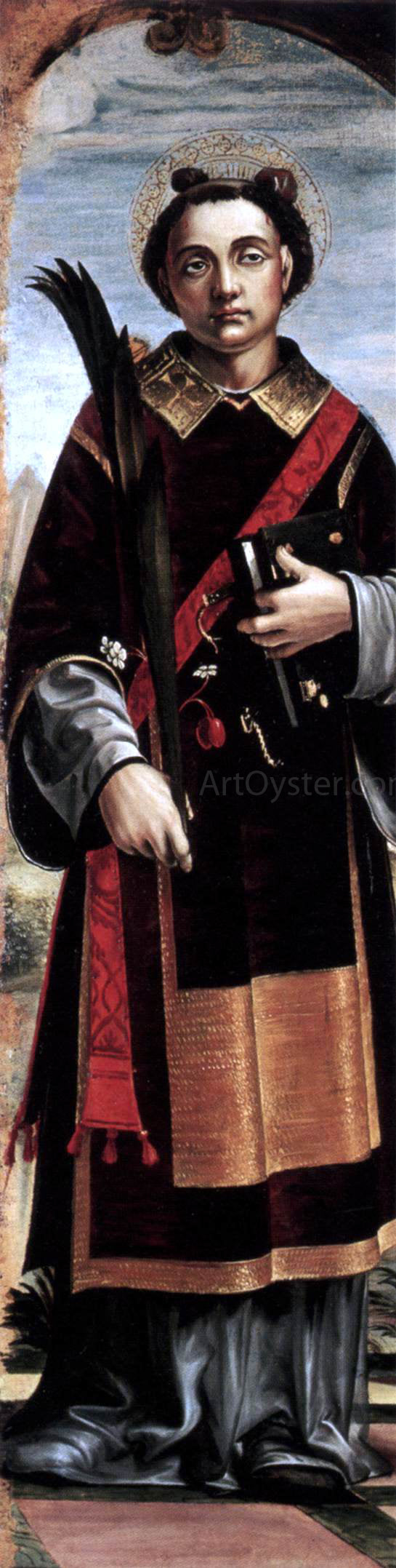Bernardo Zenale St Stephen - Hand Painted Oil Painting