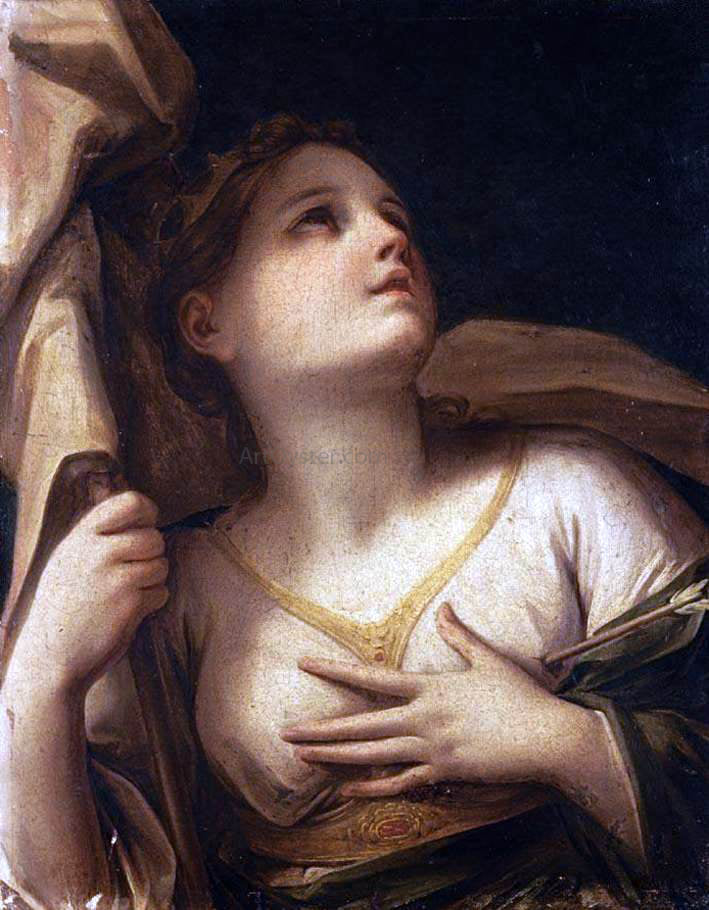Marcantonio Franceschini St Ursula - Hand Painted Oil Painting