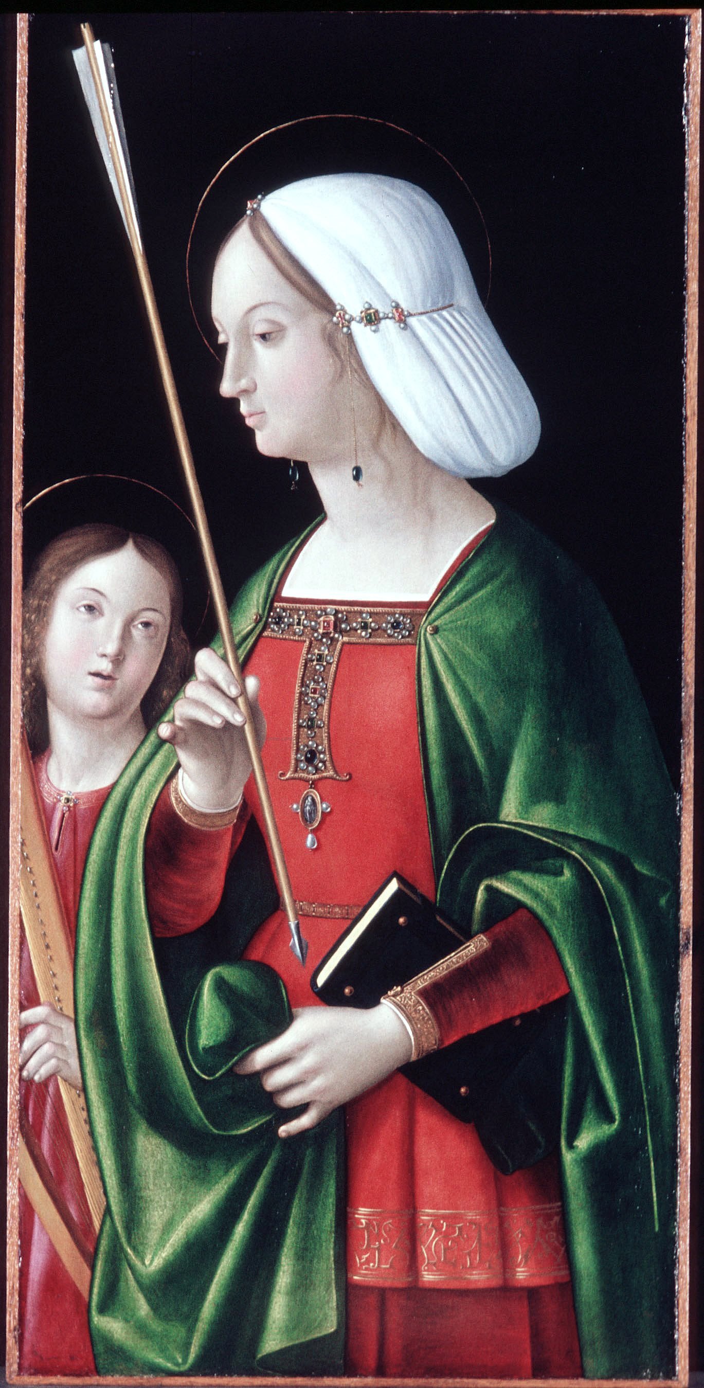  Andrea Solario St. Ursula - Hand Painted Oil Painting