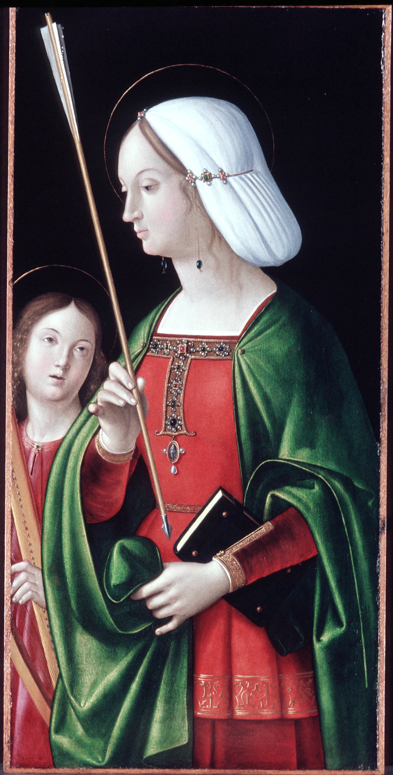 Andrea Solario St. Ursula - Hand Painted Oil Painting