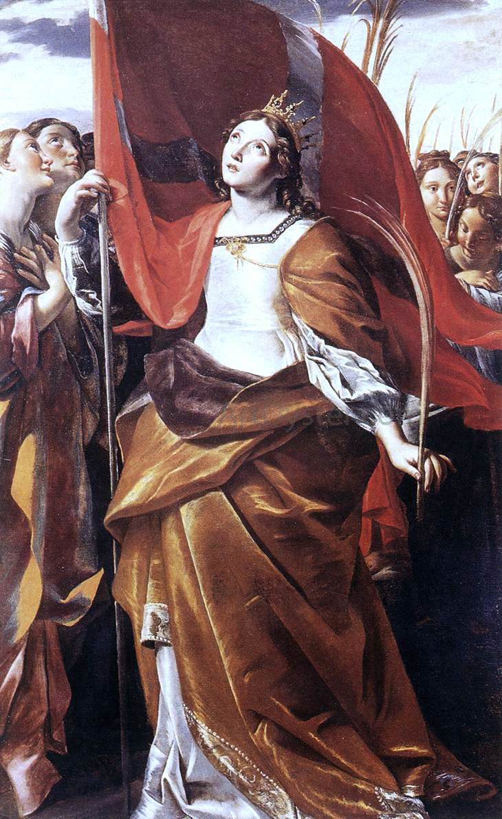 Giovanni Lanfranco St Ursula and the Virgins - Hand Painted Oil Painting