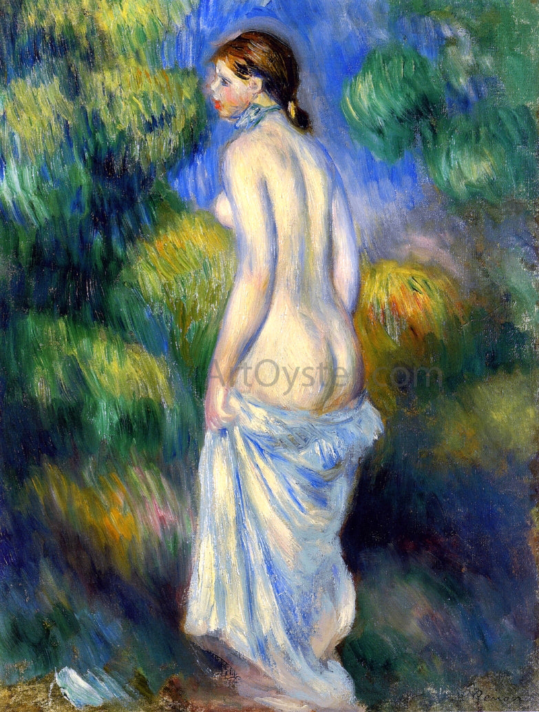 Pierre Auguste Renoir Standing Nude - Hand Painted Oil Painting