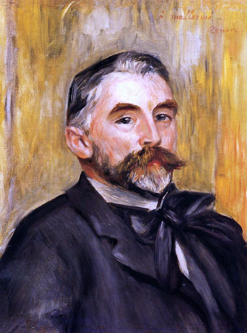 Pierre Auguste Renoir Stephane Mallarme - Hand Painted Oil Painting