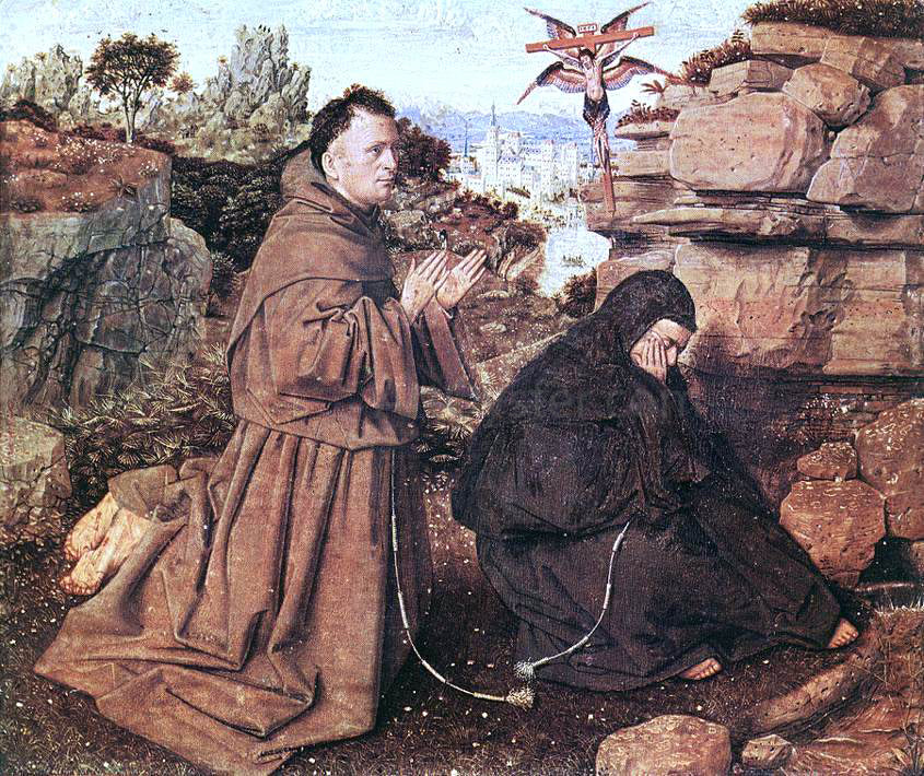 Jan Van Eyck Stigmatization of St Francis - Hand Painted Oil Painting