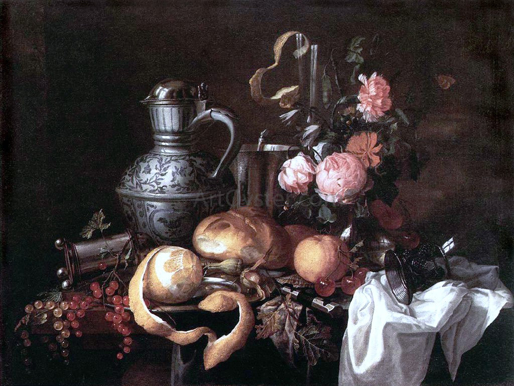 Jan Davidsz De Heem Still Life - Hand Painted Oil Painting