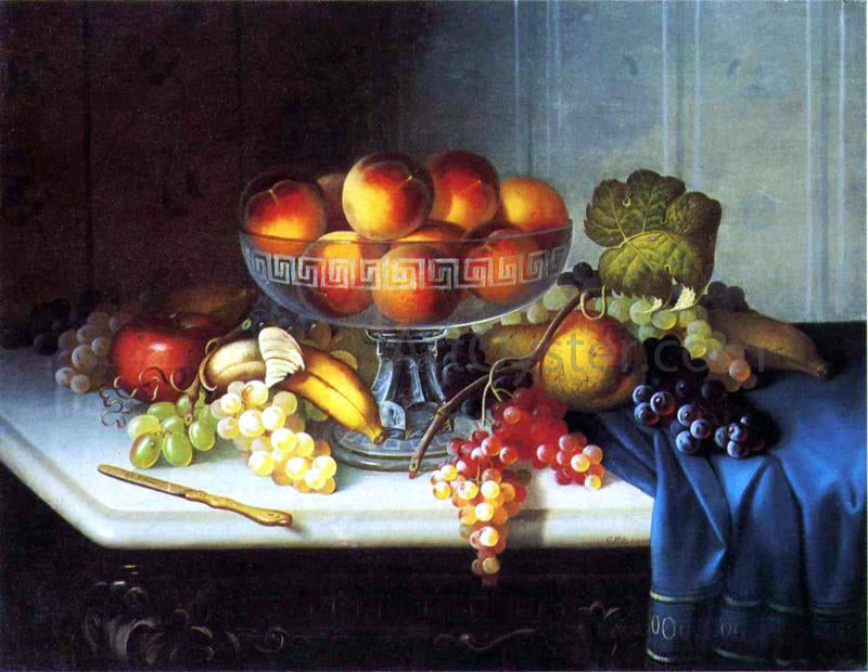 Carducius Plantagenet Ream Still Life, Fruit and Knife - Hand Painted Oil Painting