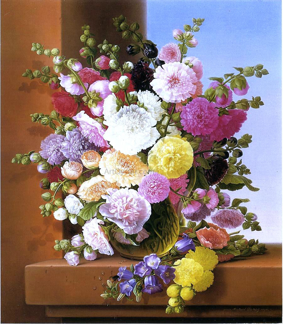  Adelheid Dietrich Still Life of Flowers - Hand Painted Oil Painting