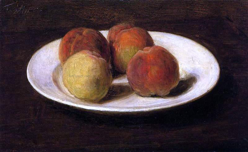 Henri Fantin-Latour Still Life of Four Peaches - Hand Painted Oil Painting