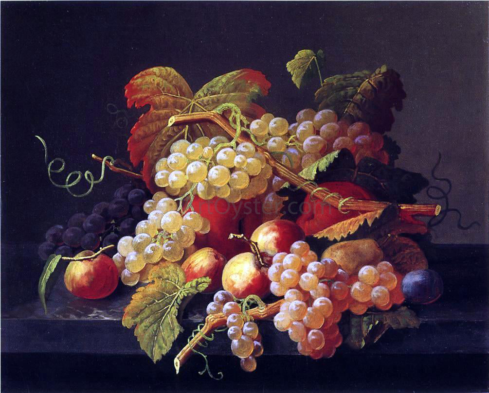 Severin Roesen Still Life of Fruit - Hand Painted Oil Painting