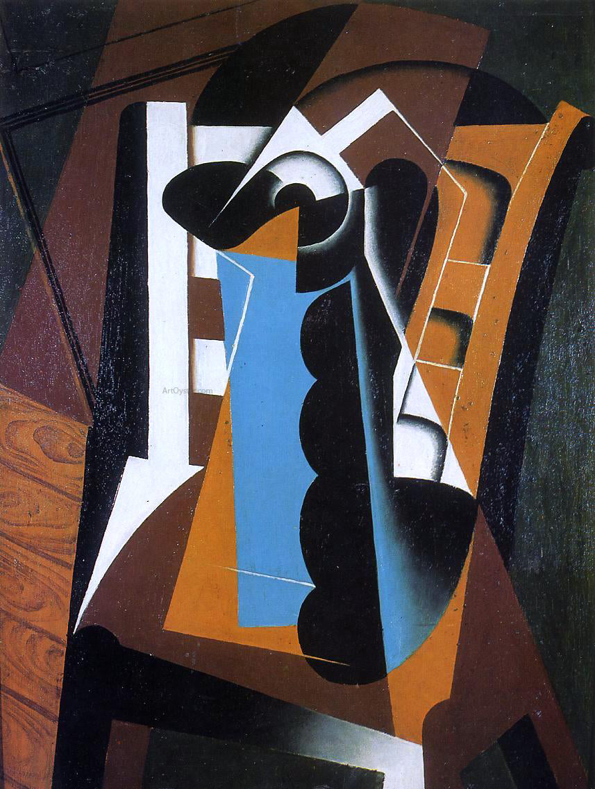 Juan Gris Still Life on a Chair - Hand Painted Oil Painting