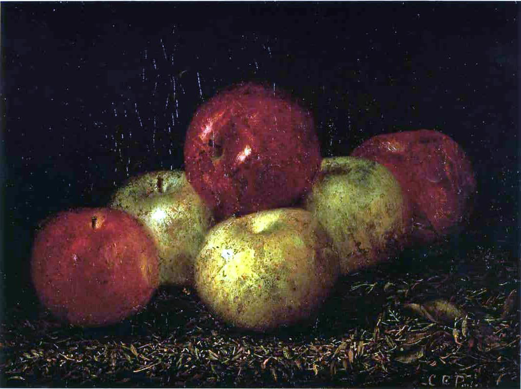 Charles Ethan Porter Still Life with Apples - Hand Painted Oil Painting