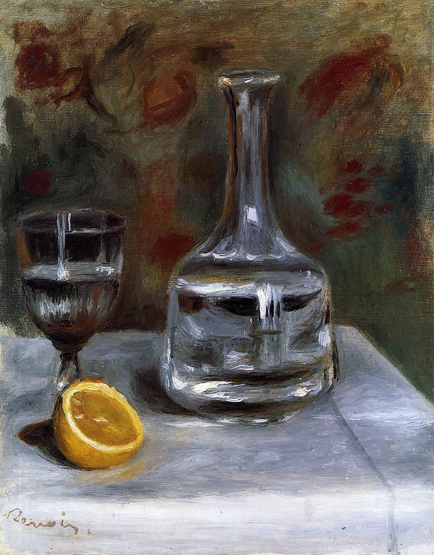 Pierre Auguste Renoir Still Life with Carafe - Hand Painted Oil Painting