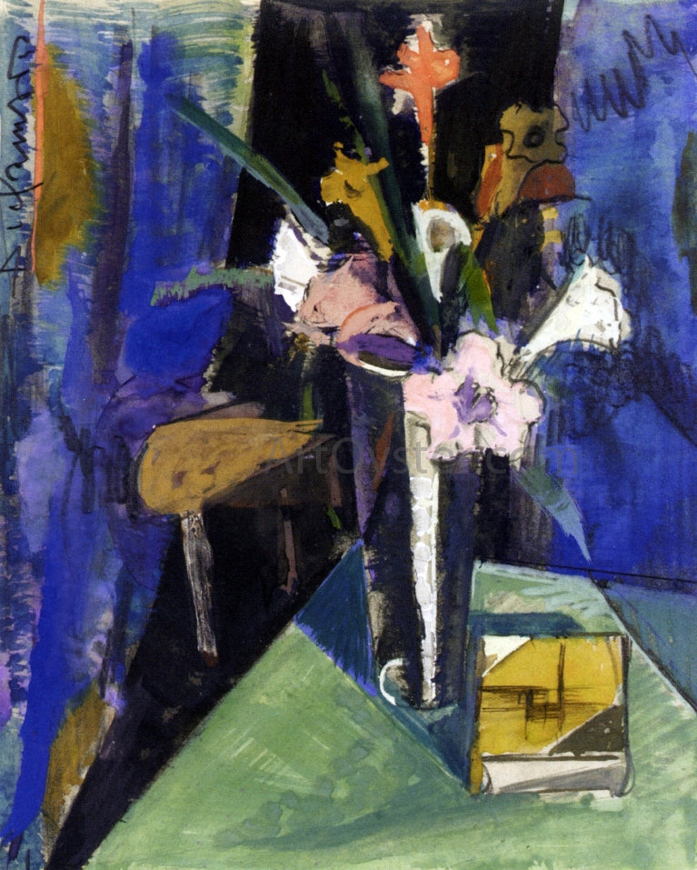 Preston Dickinson Still Life with Flowers - Hand Painted Oil Painting