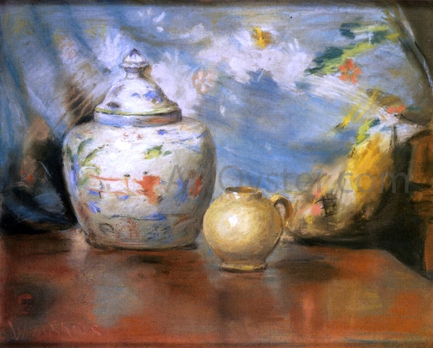 William Merritt Chase Still LIfe with Flowers - Hand Painted Oil Painting