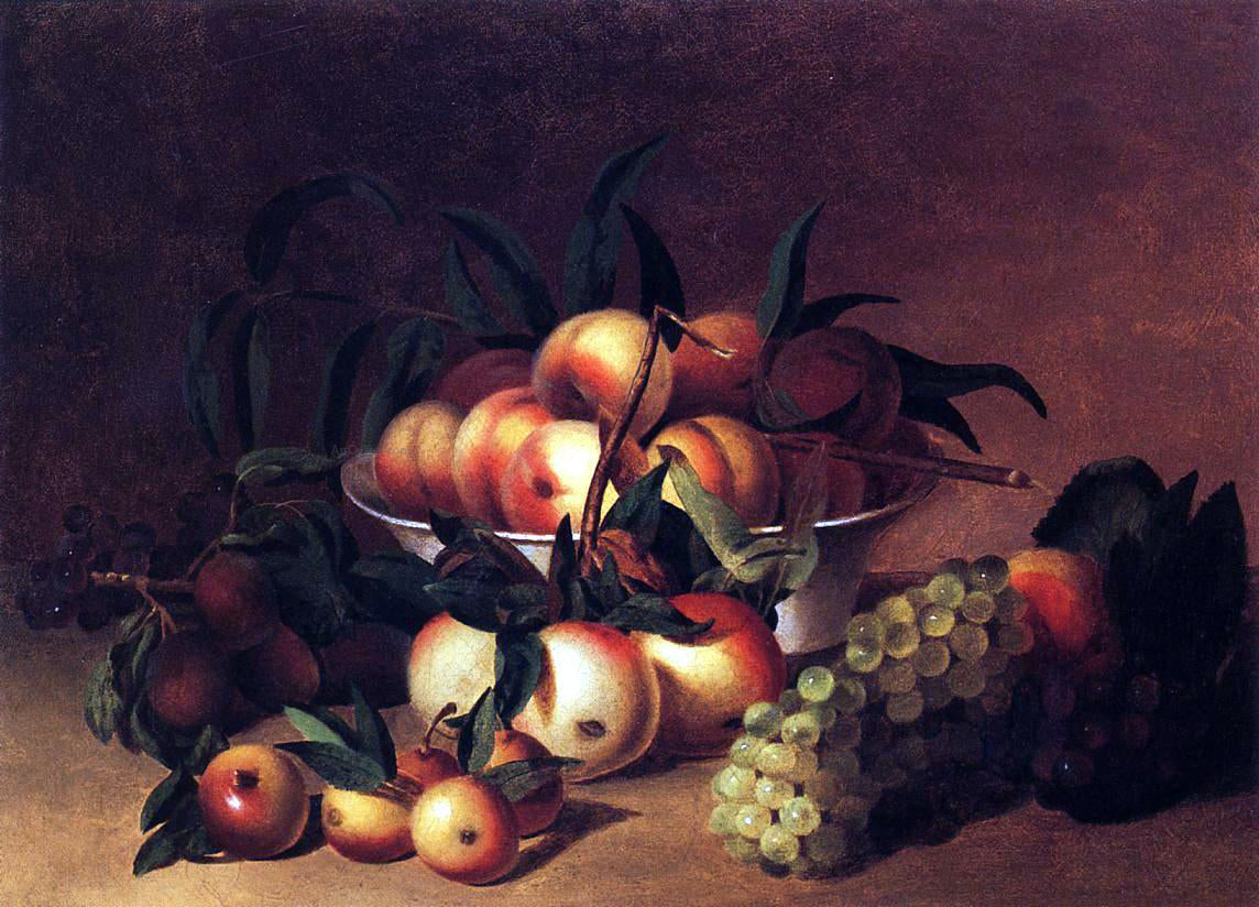 James Peale Still Life with Fruit - Hand Painted Oil Painting