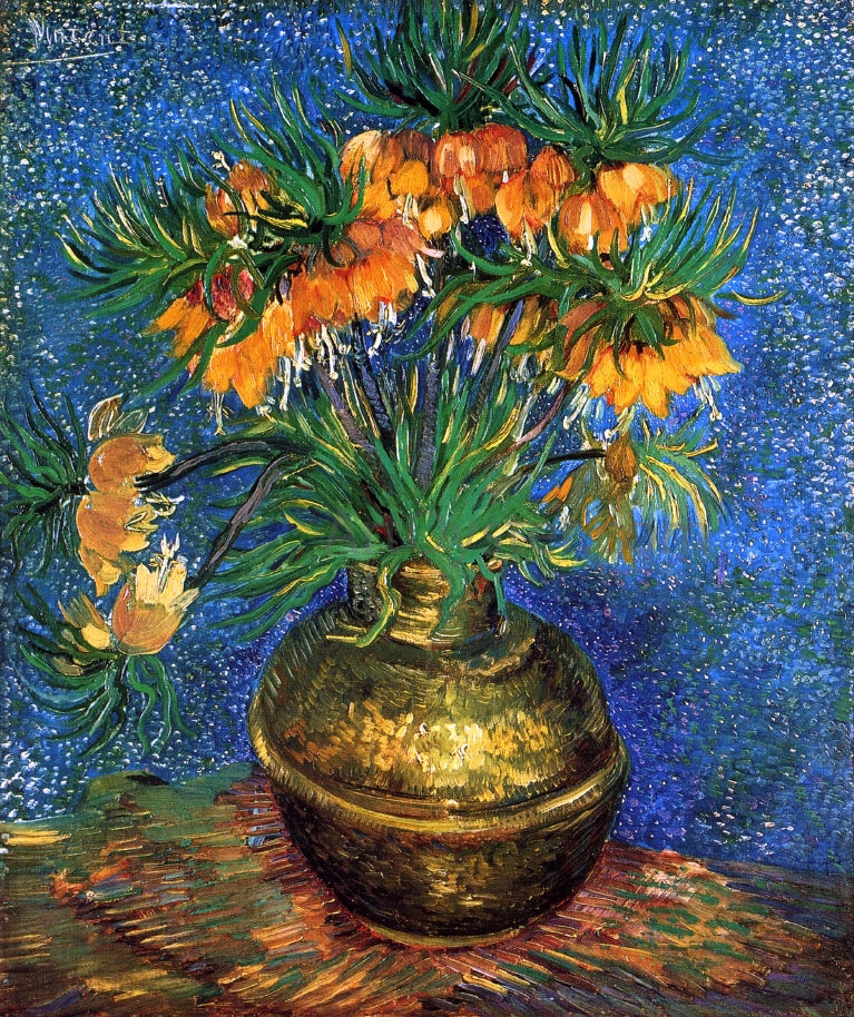 Vincent Van Gogh Still Life with Frutillarias - Hand Painted Oil Painting