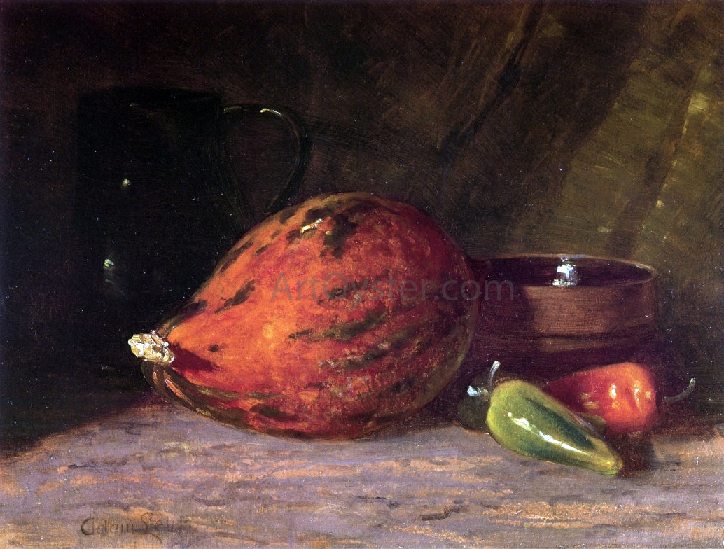 Adam Lehr Still Life with Gourd - Hand Painted Oil Painting
