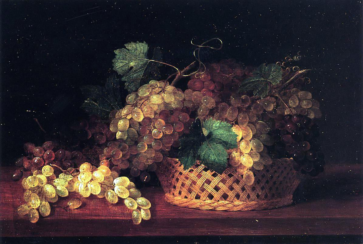 James Peale Still Life with Grapes - Hand Painted Oil Painting