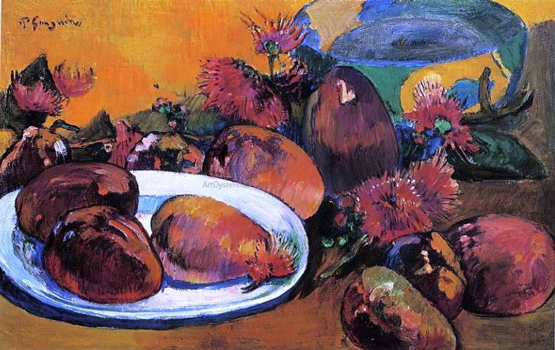 Paul Gauguin Still Life with Mangos - Hand Painted Oil Painting