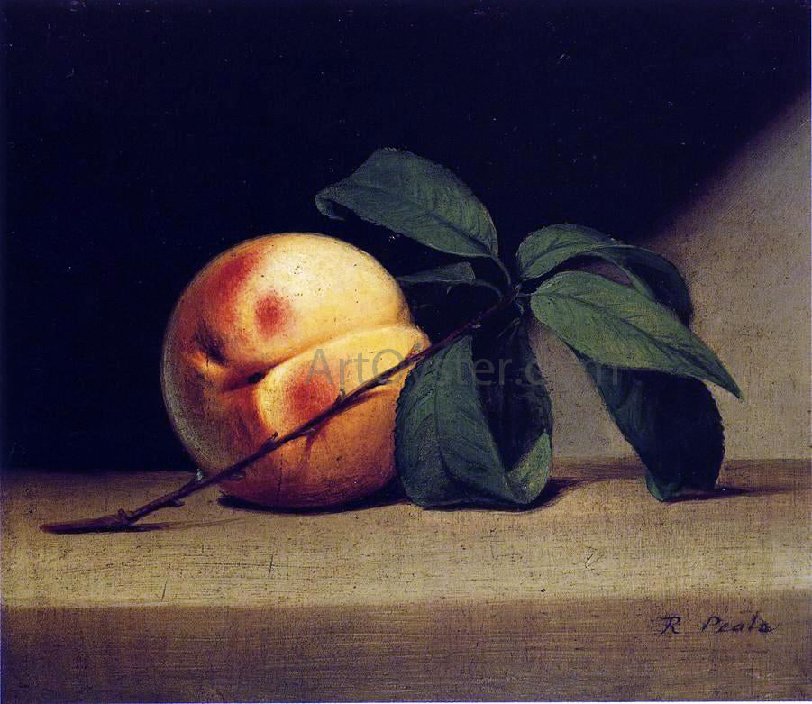 Raphaelle Peale Still Life with Peach - Hand Painted Oil Painting