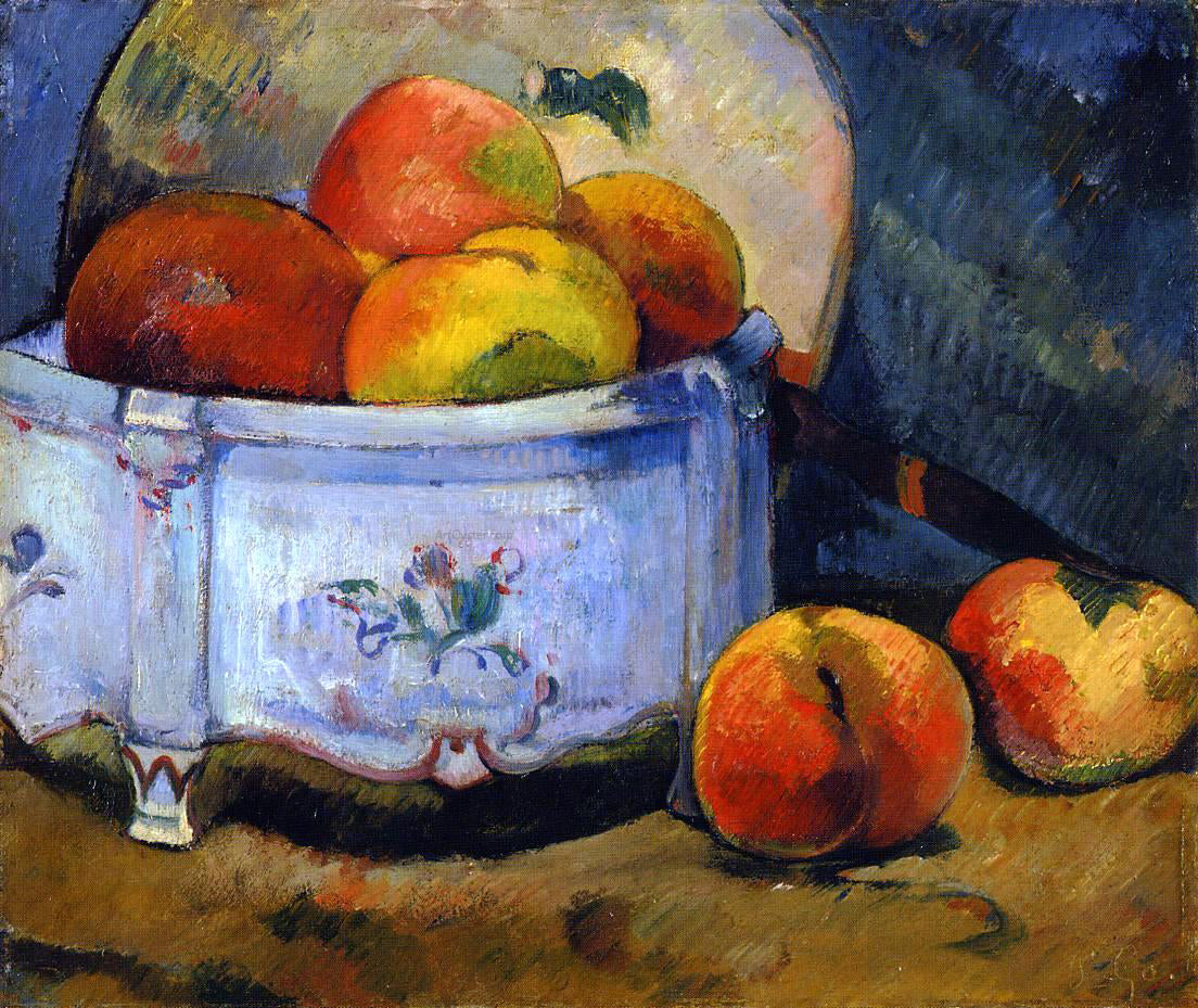 Paul Gauguin Still Life with Peaches - Hand Painted Oil Painting