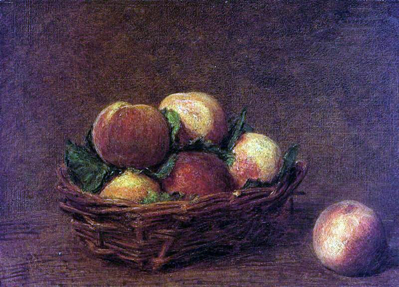  Henri Fantin-Latour Still Life with Peaches - Hand Painted Oil Painting