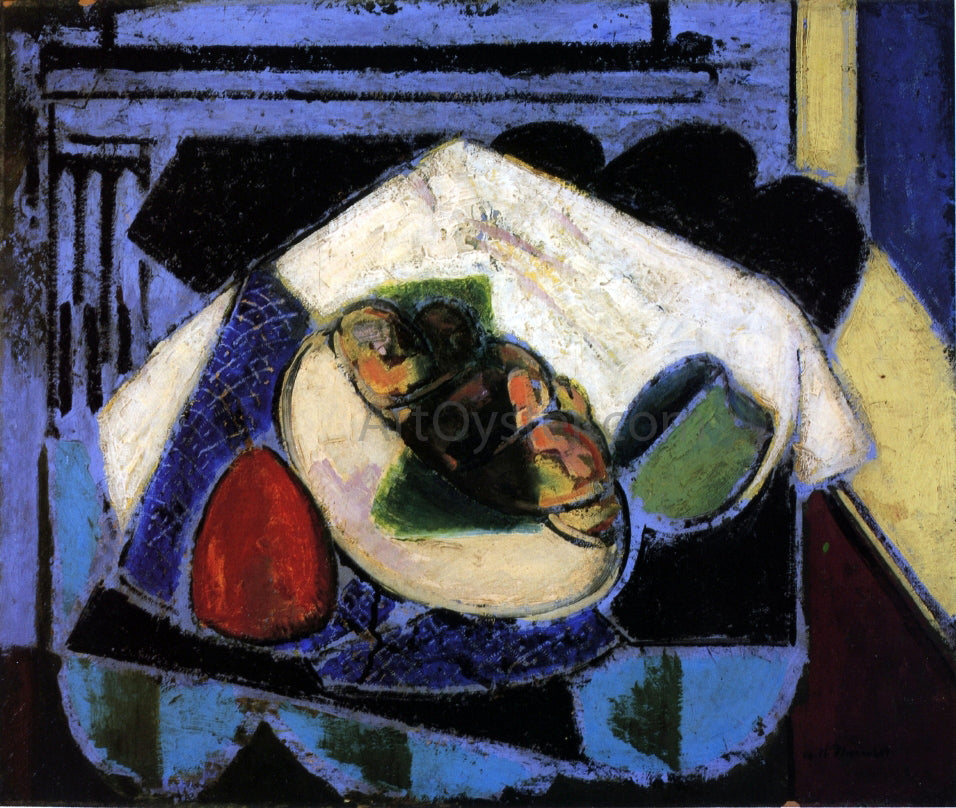 Alfred Henry Maurer Still LIfe with Red Cheese - Hand Painted Oil Painting