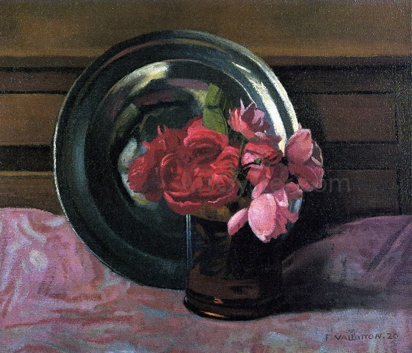 Felix Vallotton Still Life with Roses - Hand Painted Oil Painting