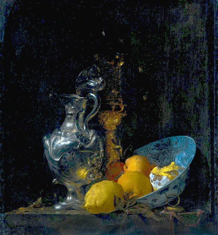 Willem Kalf Still Life with Silver Jug - Hand Painted Oil Painting