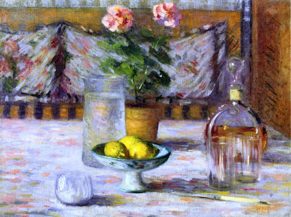 Theodore Earl Butler Still Life with Three Lemons - Hand Painted Oil Painting