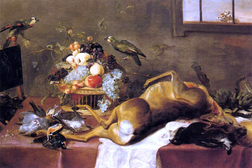 Paul De Vos Still-Life - Hand Painted Oil Painting