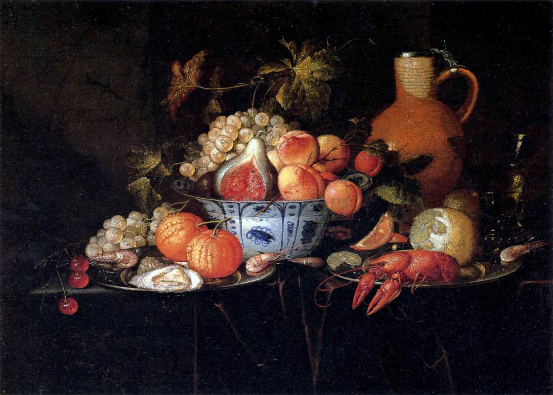 The Younger Jan Pauwel Gillemans Still-Life - Hand Painted Oil Painting