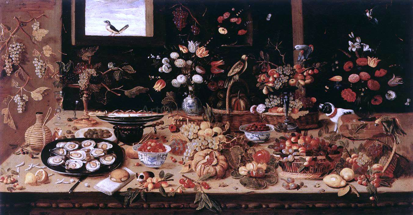 Jan Van I Kessel Still-Life - Hand Painted Oil Painting