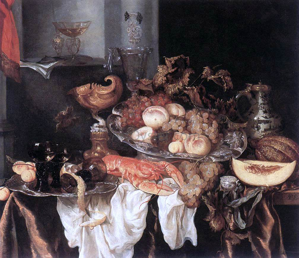 Abraham Van Beyeren Still-Life - Hand Painted Oil Painting