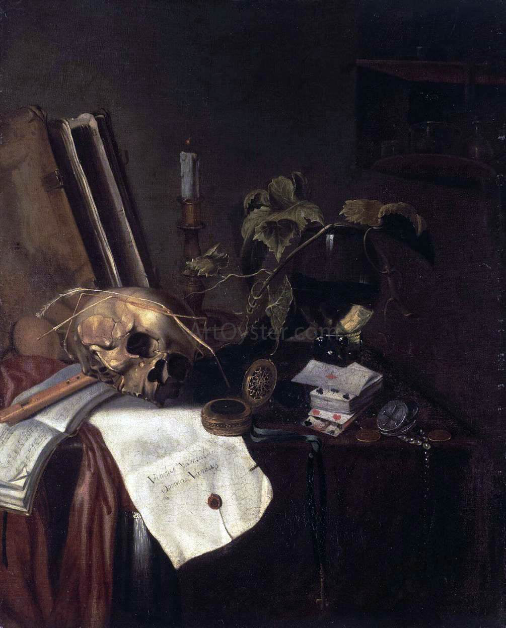 Pieter Steenwijck Still-Life - Hand Painted Oil Painting