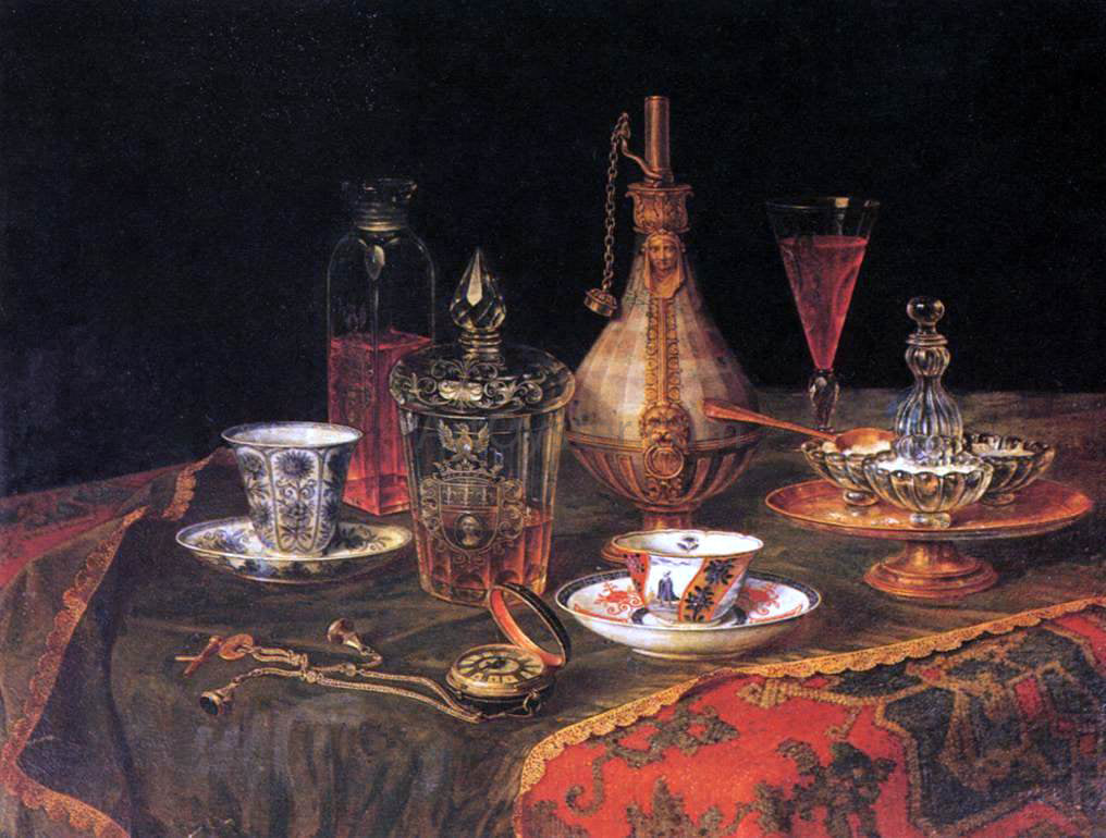 Christian Berentz Still-Life - Hand Painted Oil Painting