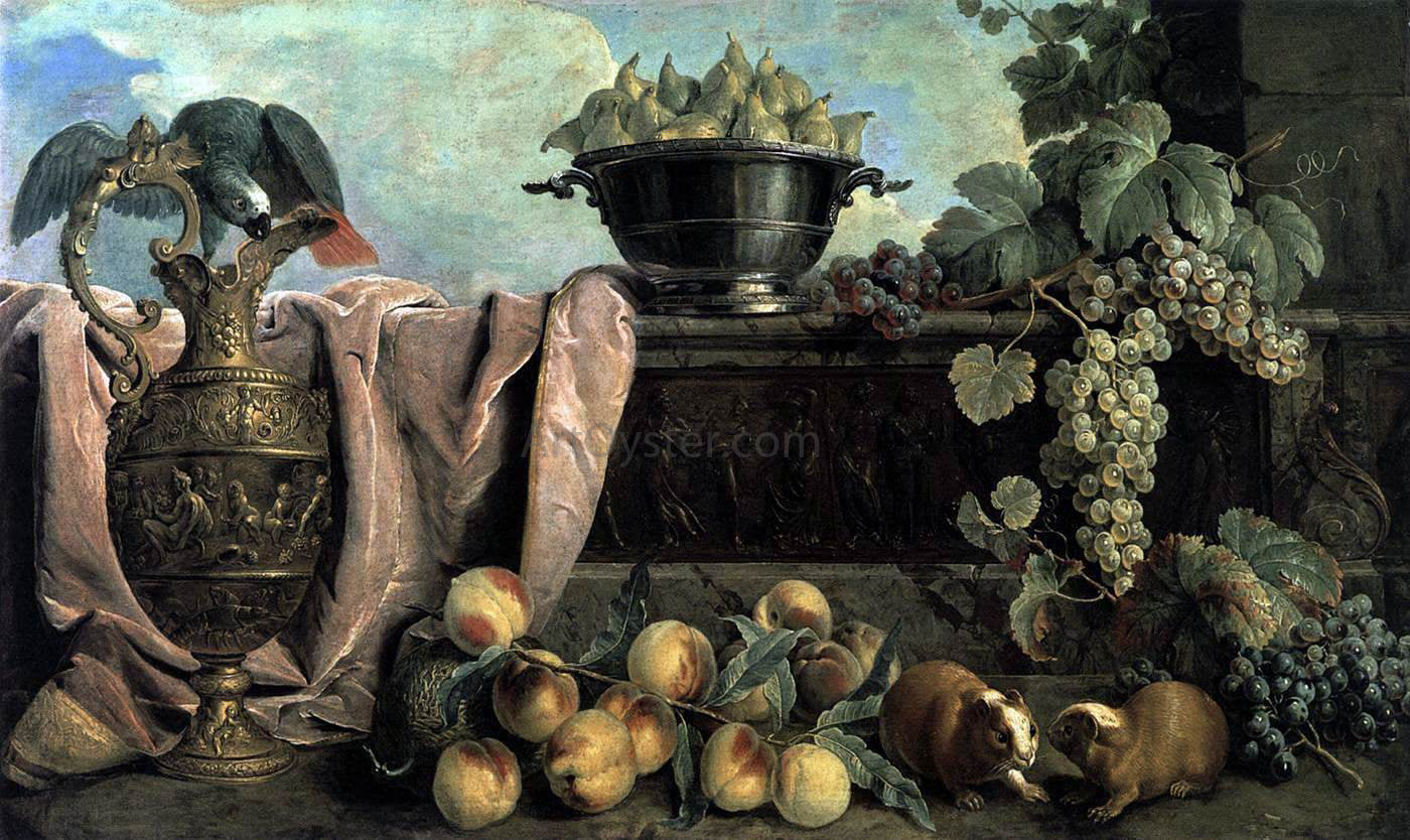 Alexandre-Francois Desportes Still-Life with Ewer - Hand Painted Oil Painting