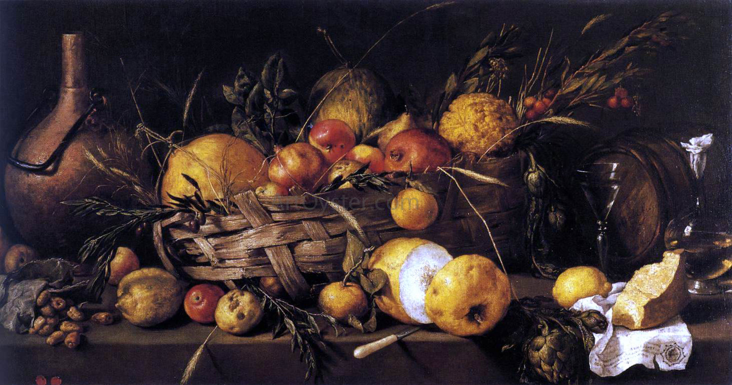 Antonio De Pereda Still-Life with Fruit - Hand Painted Oil Painting