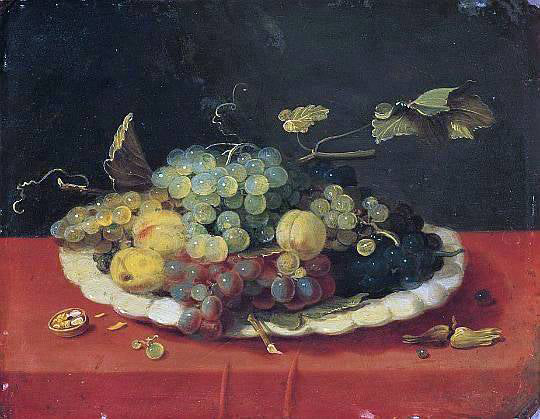 Jan Van I Kessel Still-Life with Fruit - Hand Painted Oil Painting