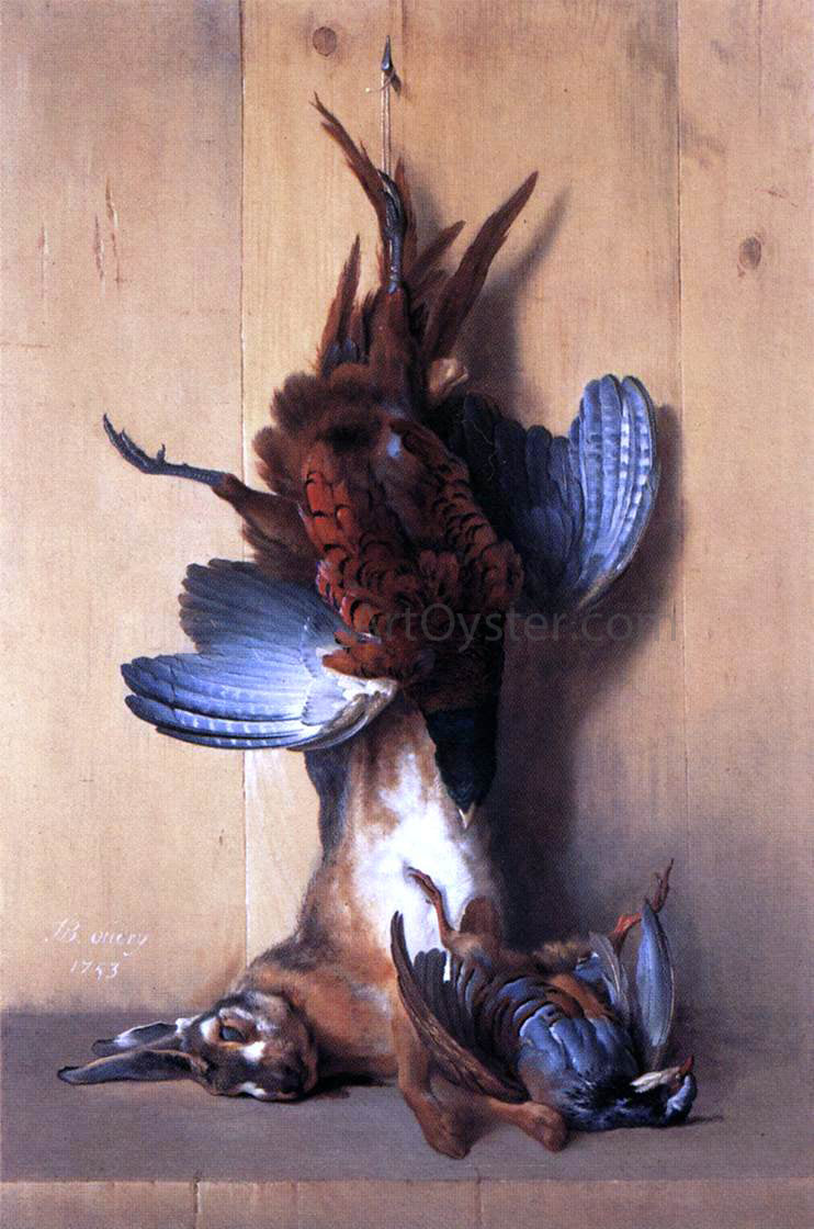  Jean-Baptiste Oudry Still-life with Pheasant - Hand Painted Oil Painting
