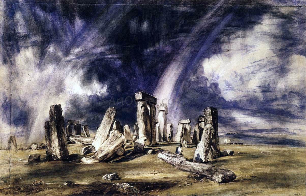 John Constable Stonehenge - Hand Painted Oil Painting