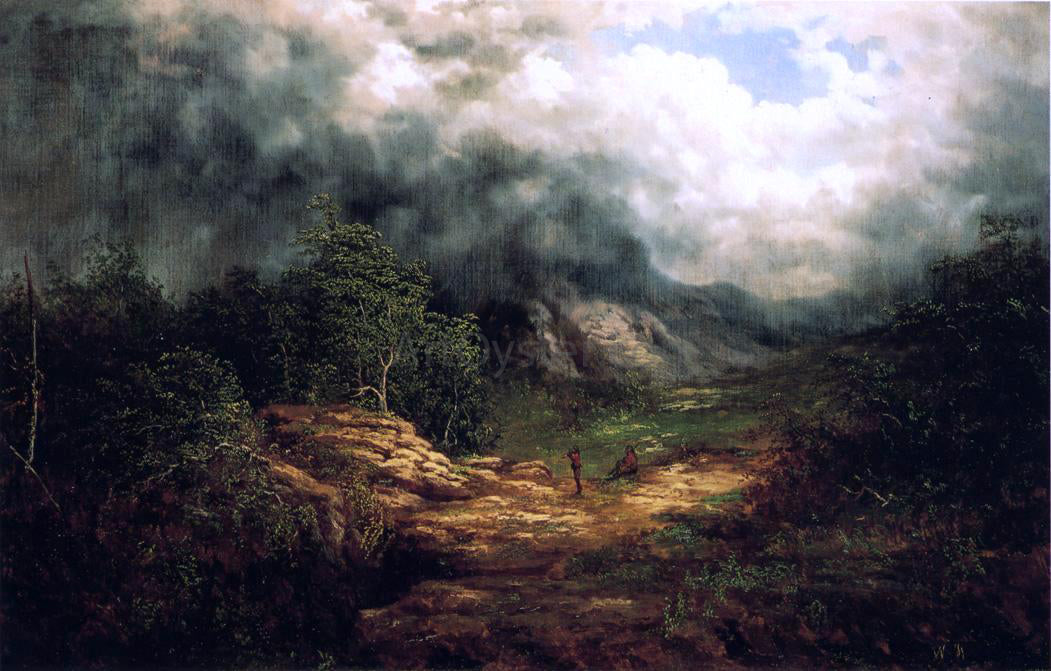  William Anthony Frerichs Storm over the Blue Ridge - Hand Painted Oil Painting